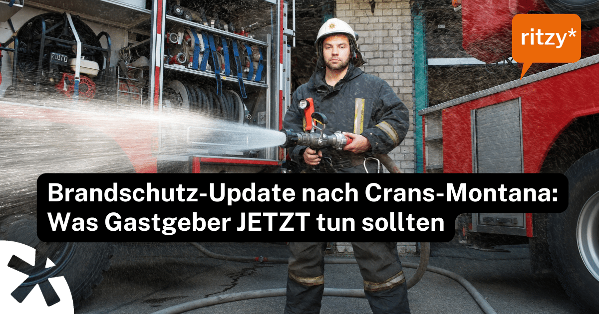 Der Sicherheitsanspruch wächst. Der Blog erklärt, wie Gastgeber mit Wissen, Dokumentation und praxisnahen Massnahmen Verantwortung übernehmen – und warum Brandschutz weit mehr ist als Technik und Kontrollen.